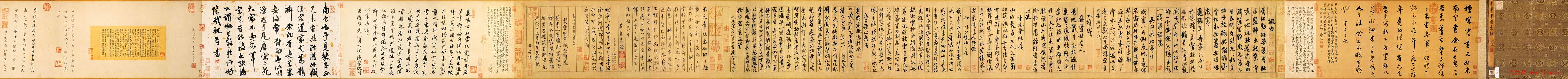 中华十大传世名帖：米芾《蜀素帖》大图