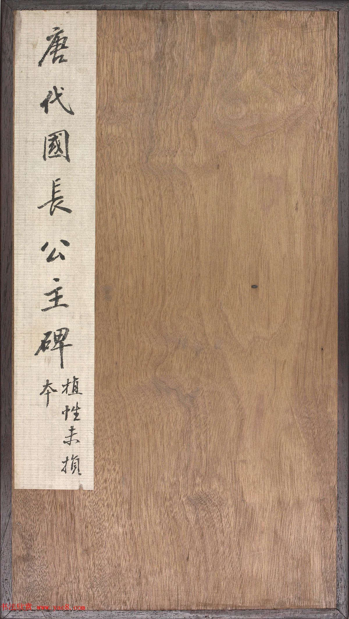 唐代郑聪书法《代国长公主碑》