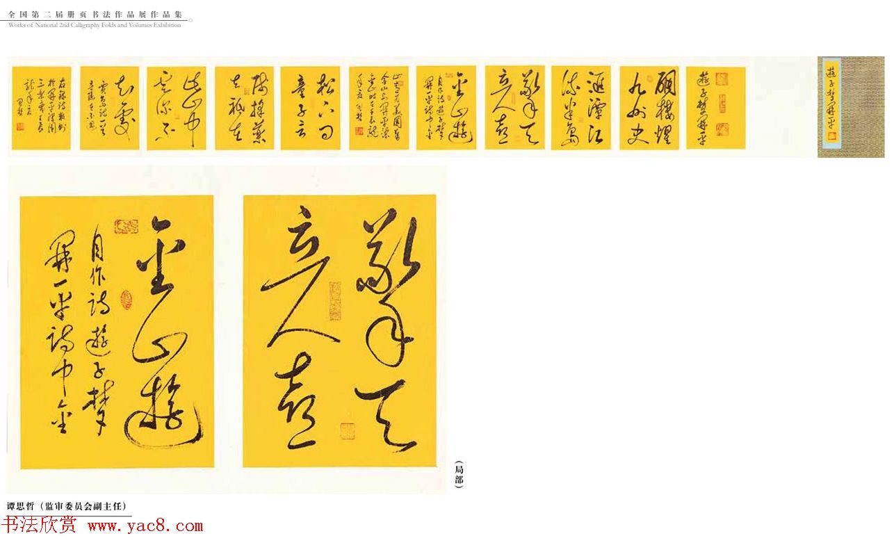 全国第二届册页书法作品展获奖作品欣赏