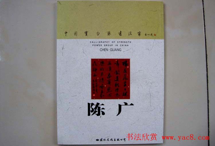 江苏陈广书法作品集