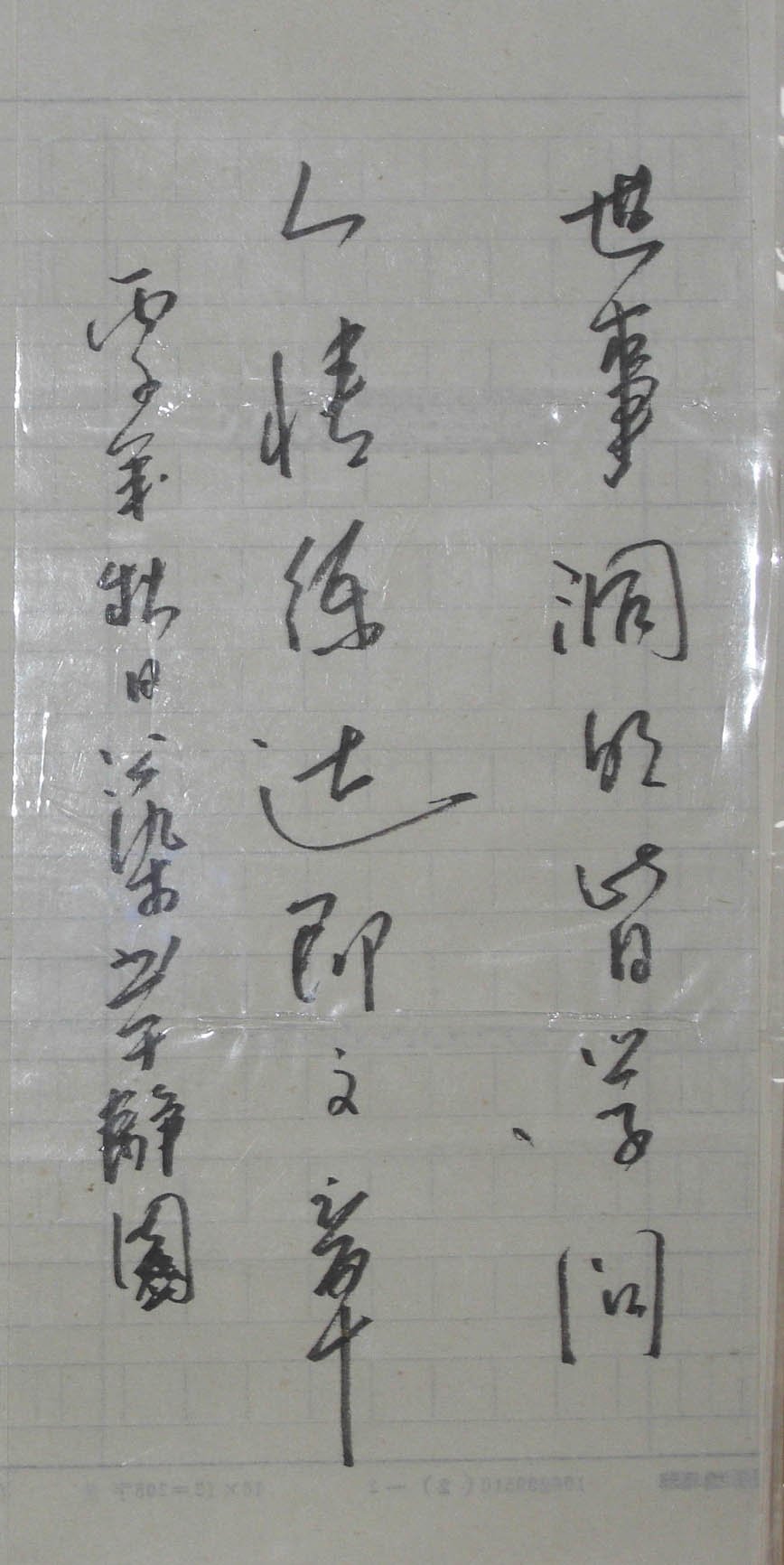 罗公染硬笔书法