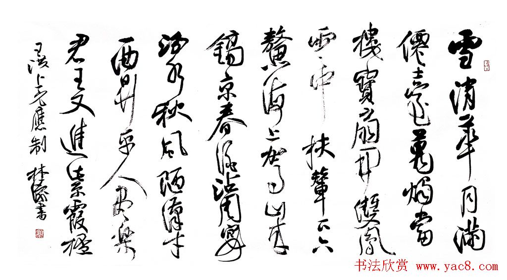 甘肃书协秘书长林涛行草书欣赏