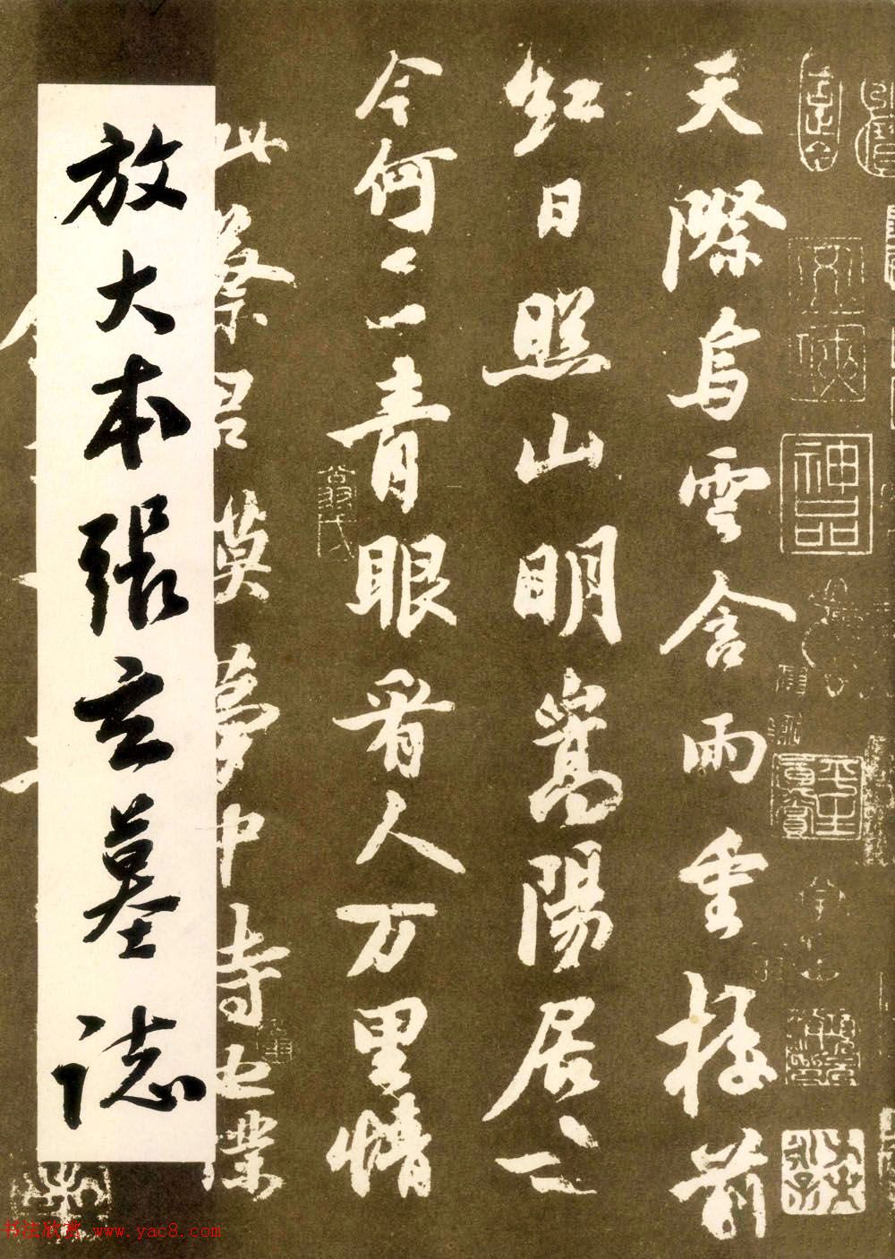 何绍基藏孤本《张玄墓志》附众书家题跋