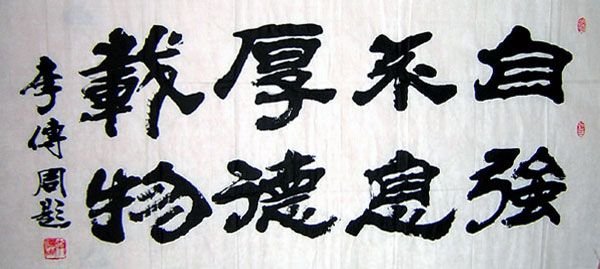 安徽李传周书法作品欣赏