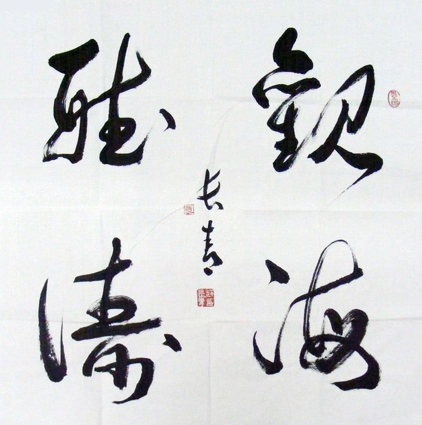 赵长青书法作品欣赏