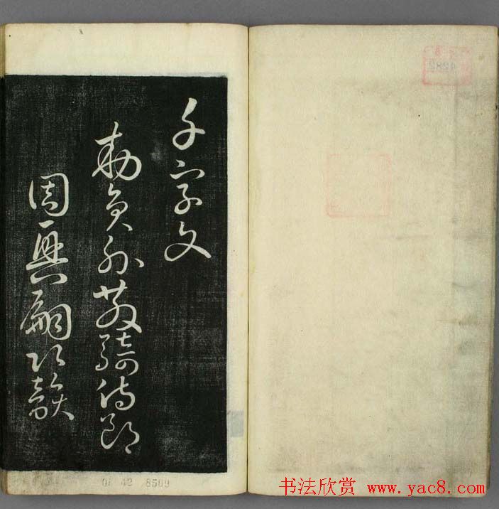 日本无幻道人草书欣赏《千字文》