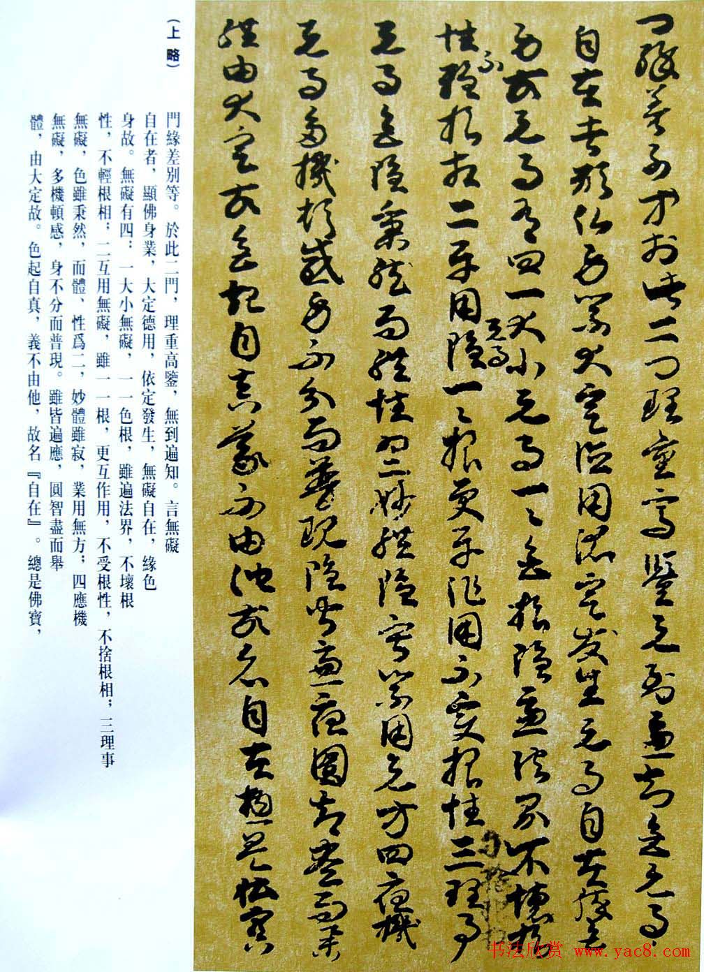 敦煌写经章草大乘起信论略述残卷