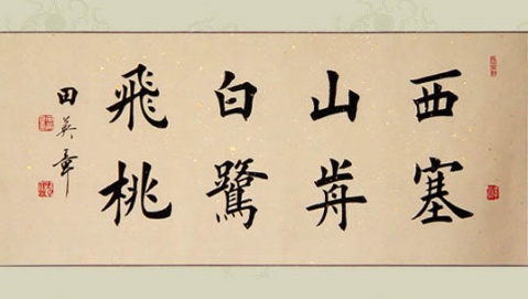 田英章书法作品欣赏