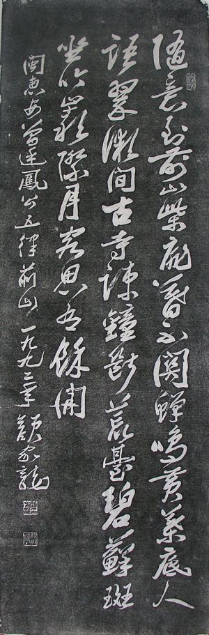 湖南书协主席颜家龙书法作品欣赏