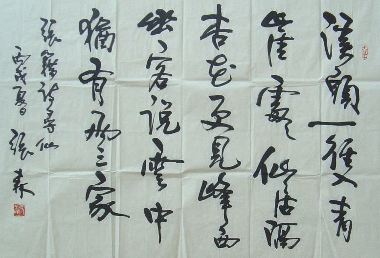 张森书法作品欣赏