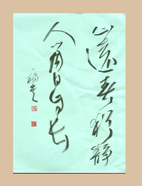 吴一桥硬笔书法作品欣赏