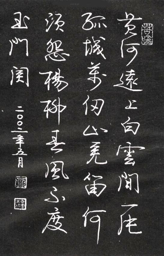 庞中华硬笔书法欣赏