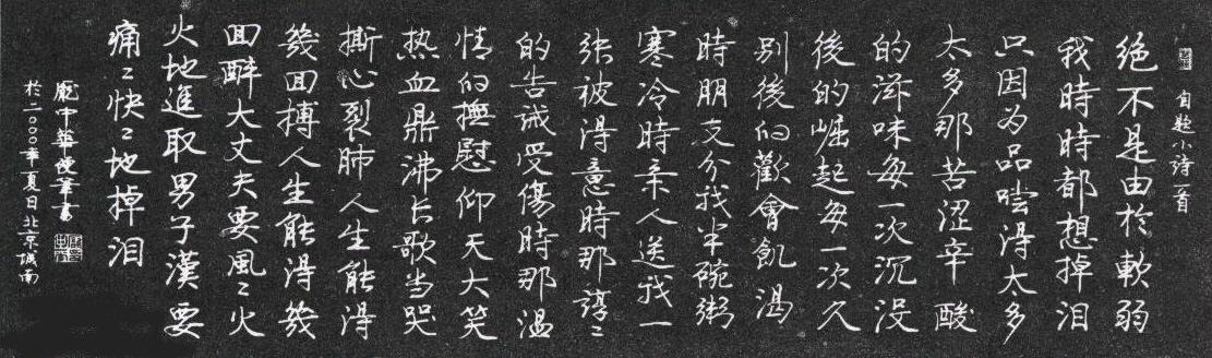 庞中华硬笔书法欣赏