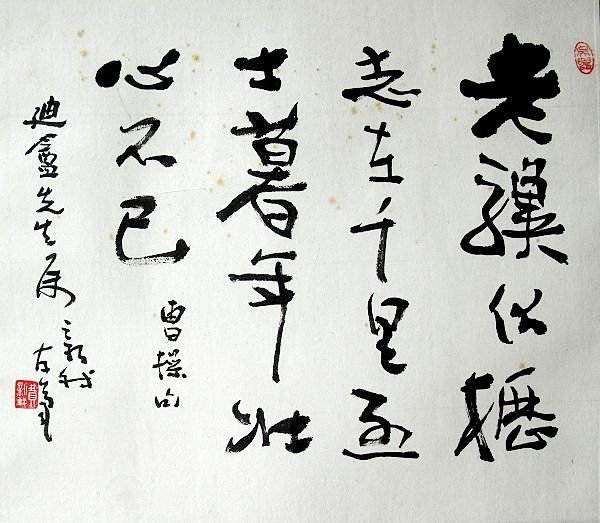 费新我书法作品欣赏