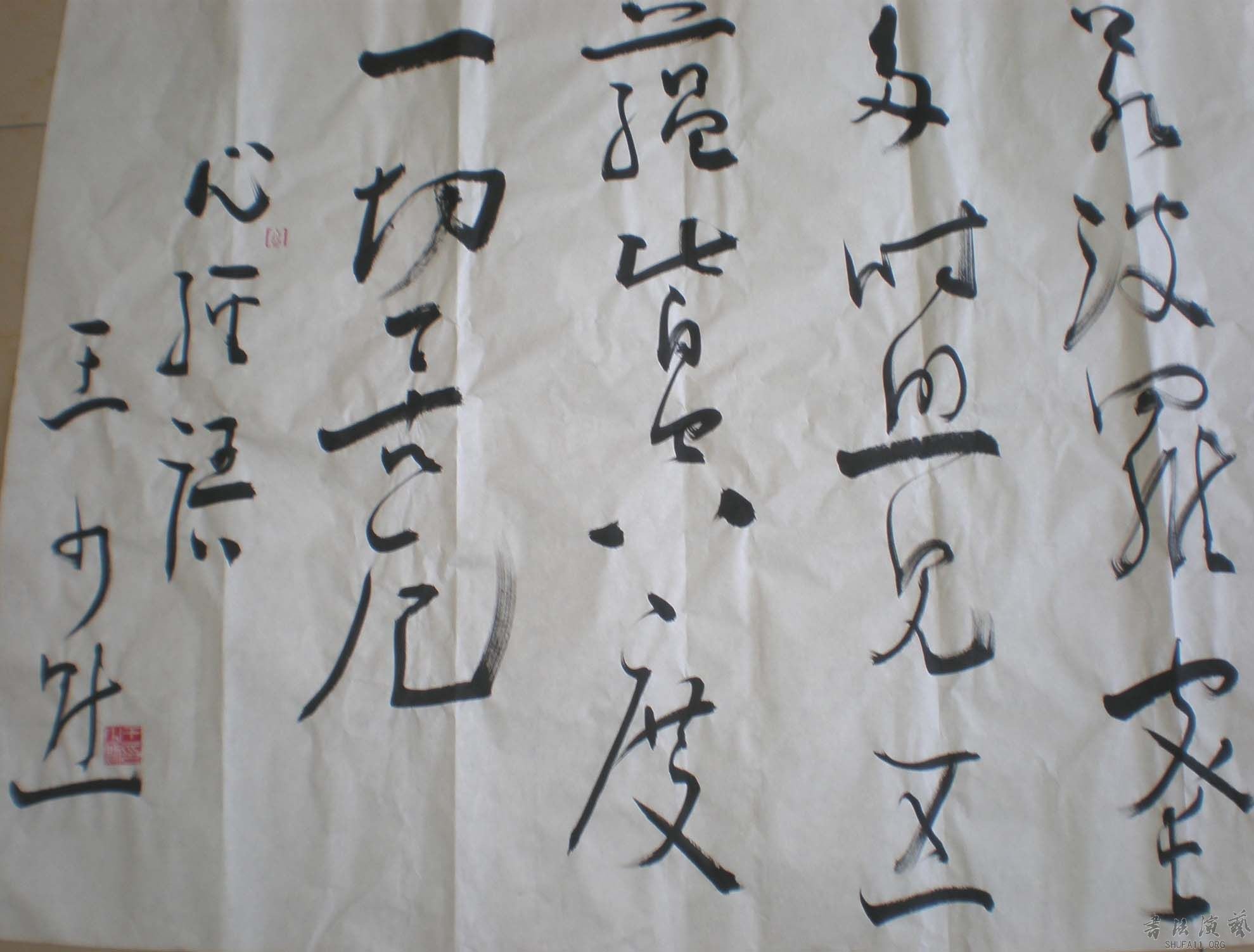 王少默书法作品欣赏