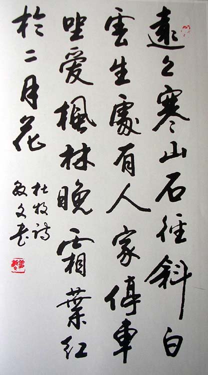 姜敦文书法作品欣赏