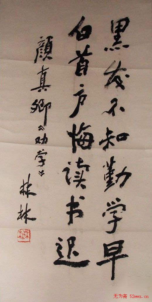 林林书法作品欣赏