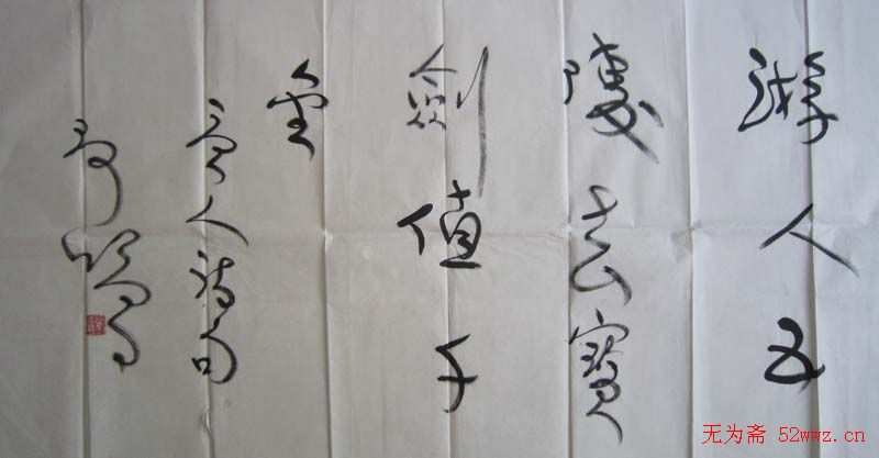 张鑫书法草书作品欣赏