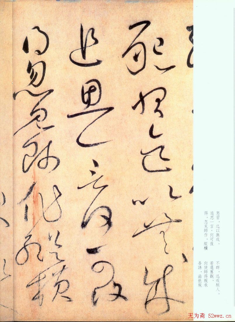 怀素草书《自叙帖》书法图片45P