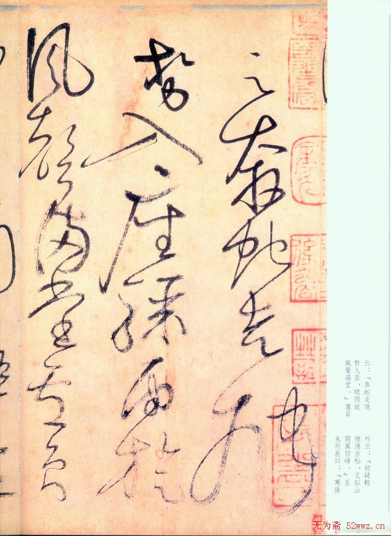 怀素草书《自叙帖》书法图片45P