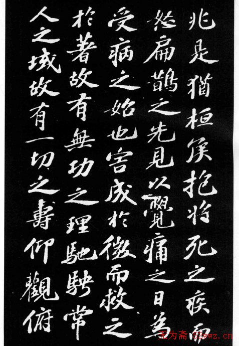 苏轼小楷欣赏《养生论》拓本