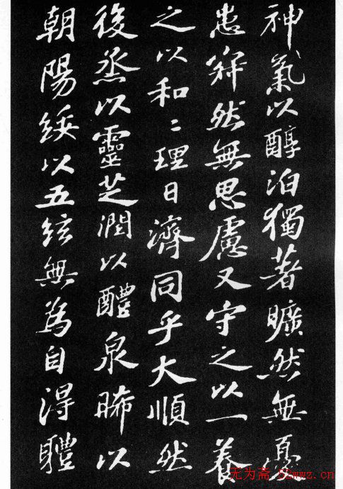 苏轼小楷欣赏《养生论》拓本