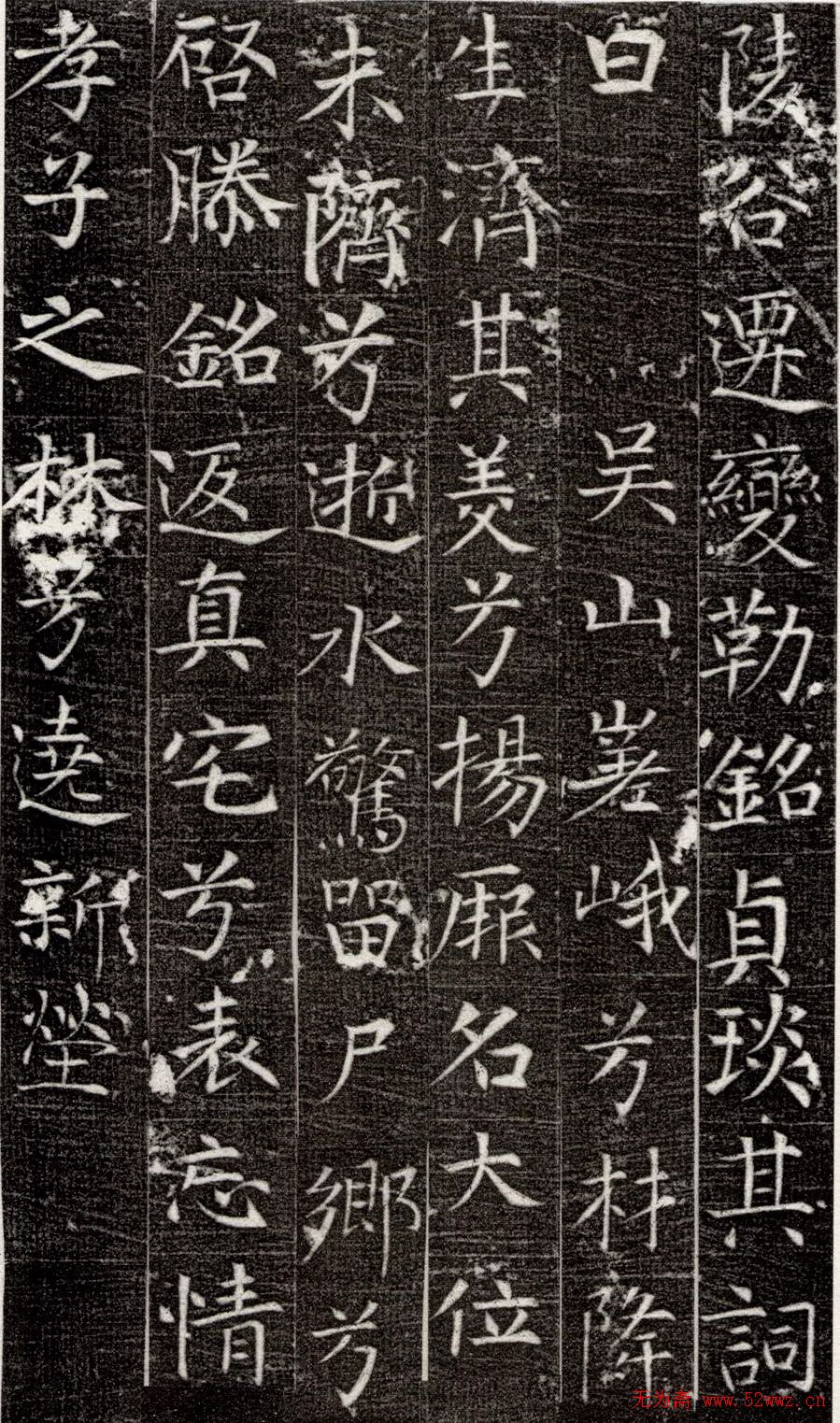 张旭书法楷书欣赏《严仁墓志》 张旭书法楷书欣赏《严仁墓志》