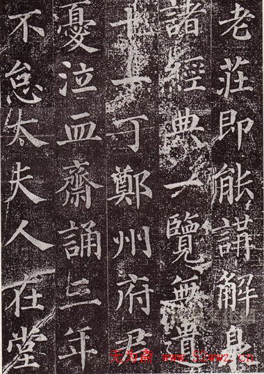 颜真卿最早的书法艺术作品《郭虚已墓志》