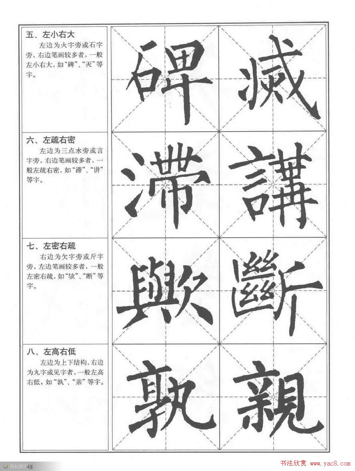 书法教程《柳公权楷书习字帖》