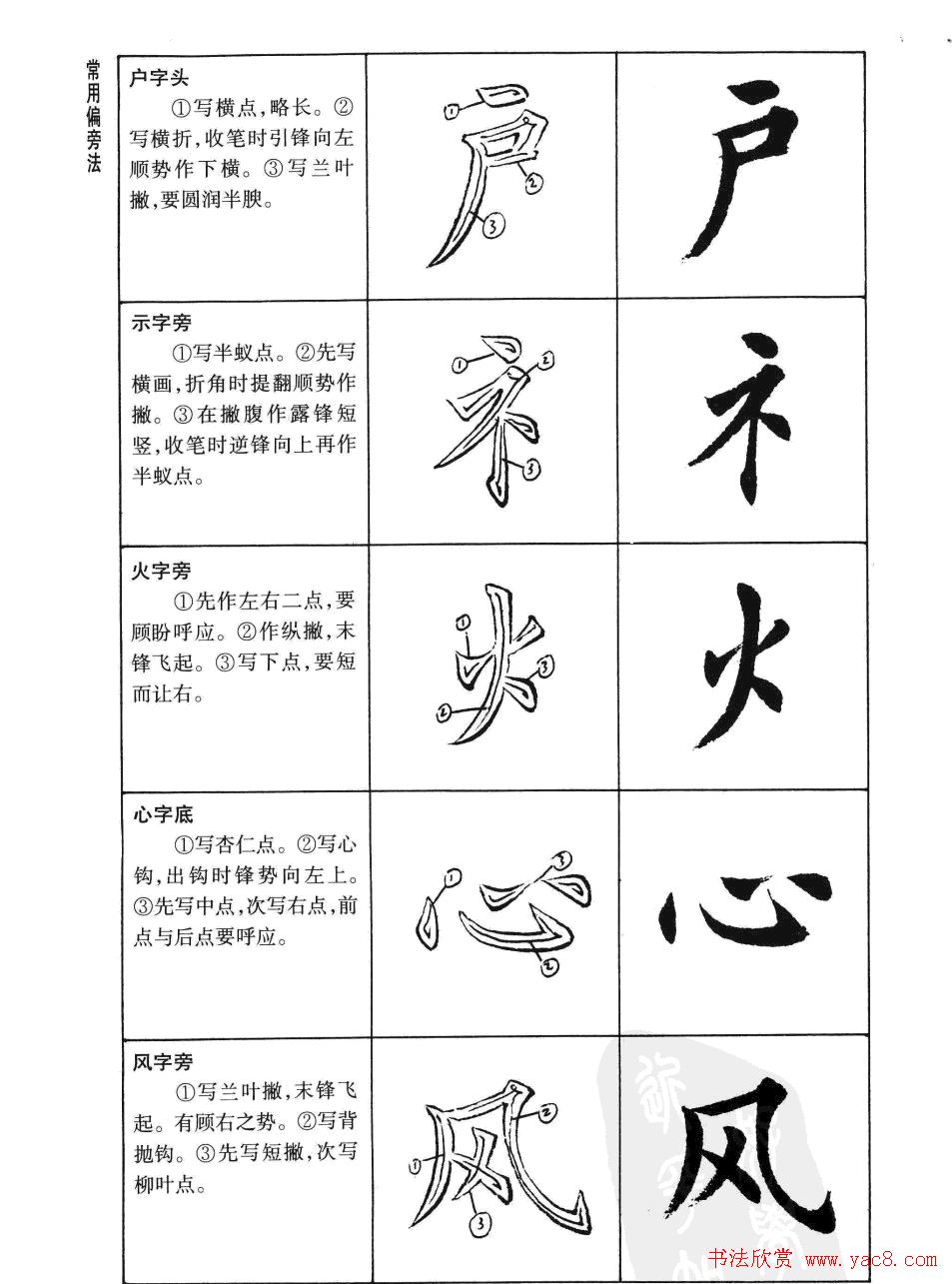 刘小晴书法字帖欣赏《简体楷书书写秘诀》