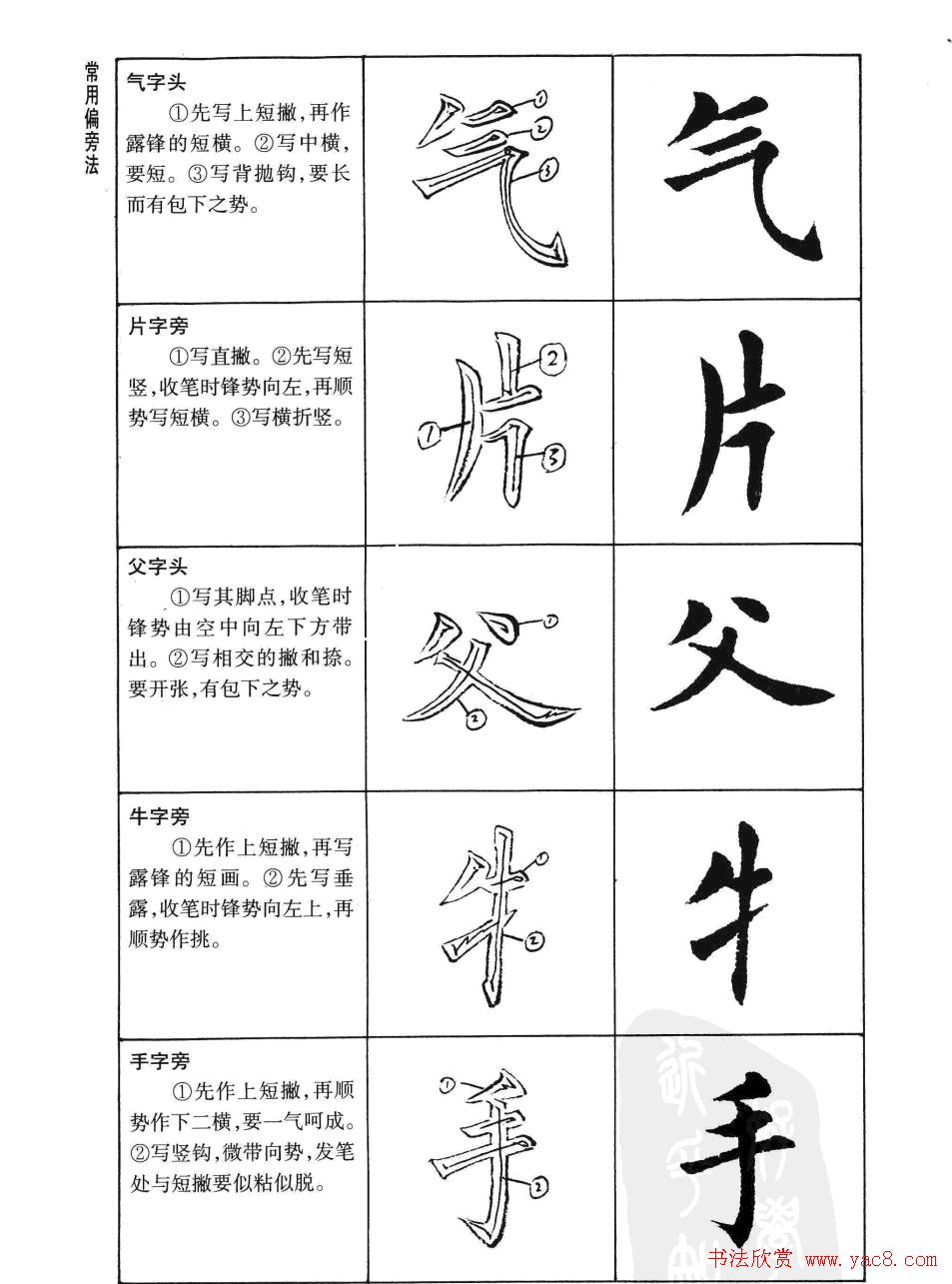刘小晴书法字帖欣赏《简体楷书书写秘诀》
