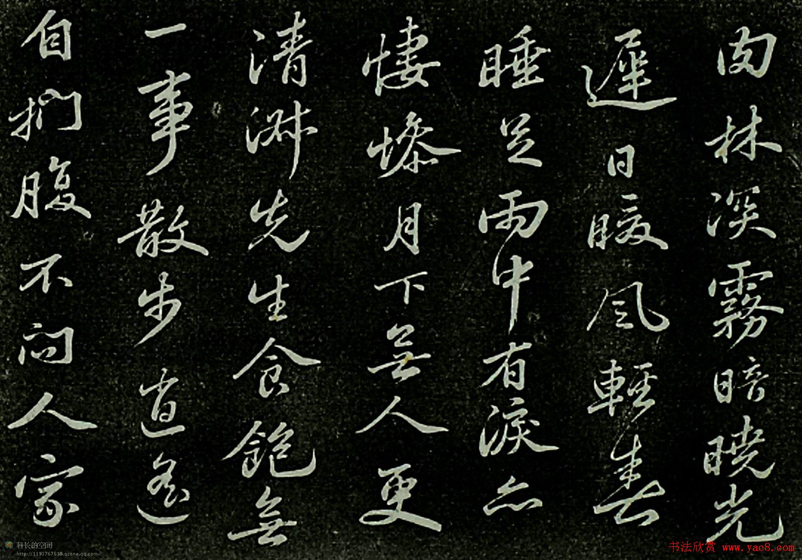 苏东坡书法欣赏《定慧院海棠诗》