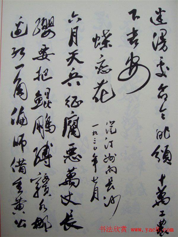 郭沫若书法欣赏《毛主席诗词三十七首》