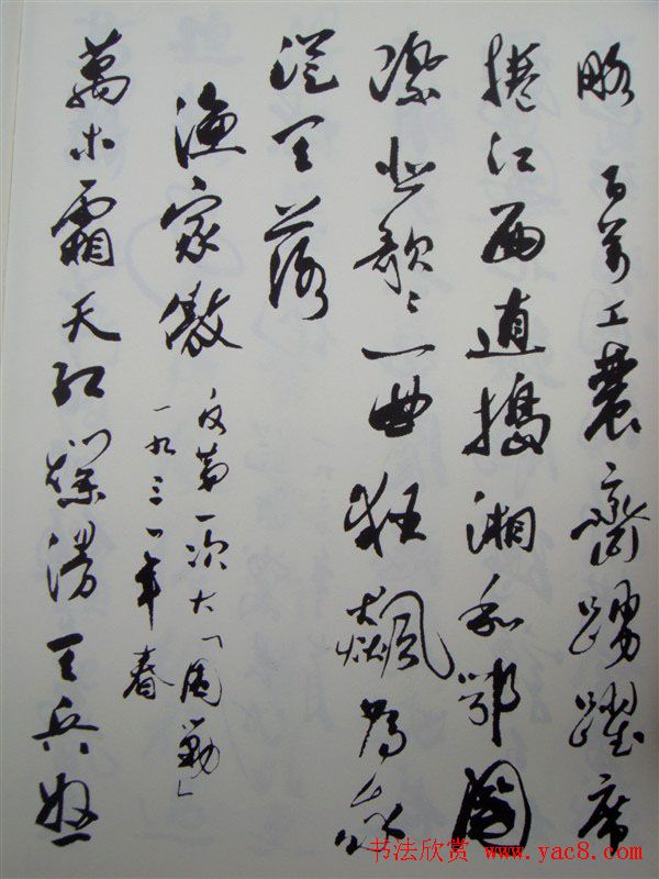 郭沫若书法欣赏《毛主席诗词三十七首》