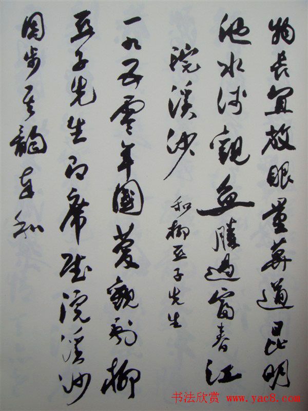 郭沫若书法欣赏《毛主席诗词三十七首》