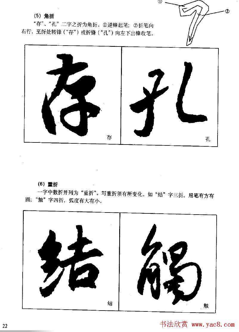 《王羲之行书入门》书法字帖用笔篇