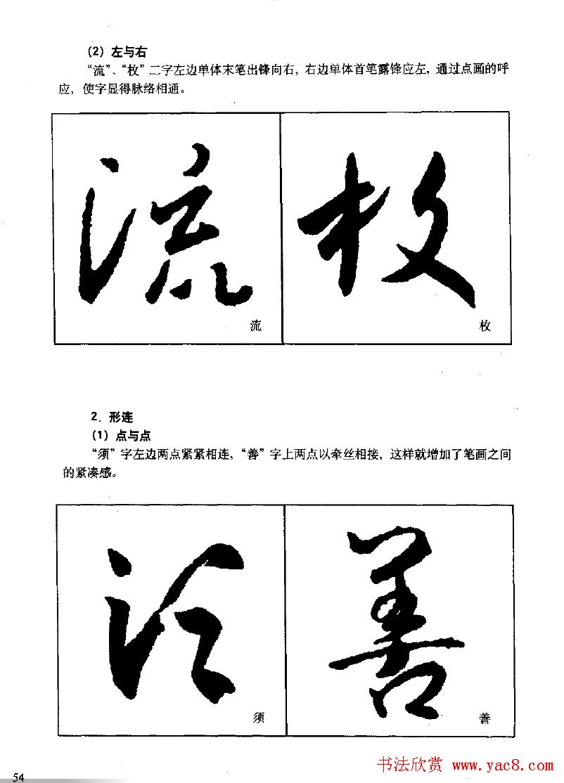 《王羲之行书入门》书法字帖结体篇