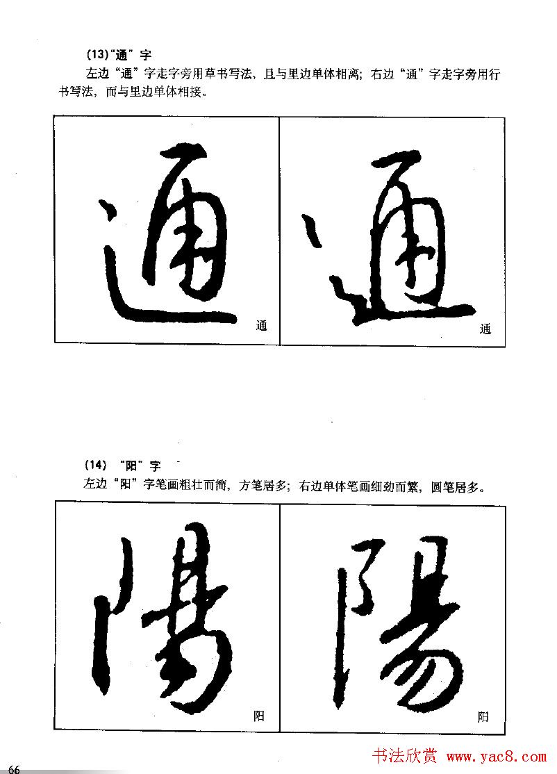 《王羲之行书入门》书法字帖结体篇
