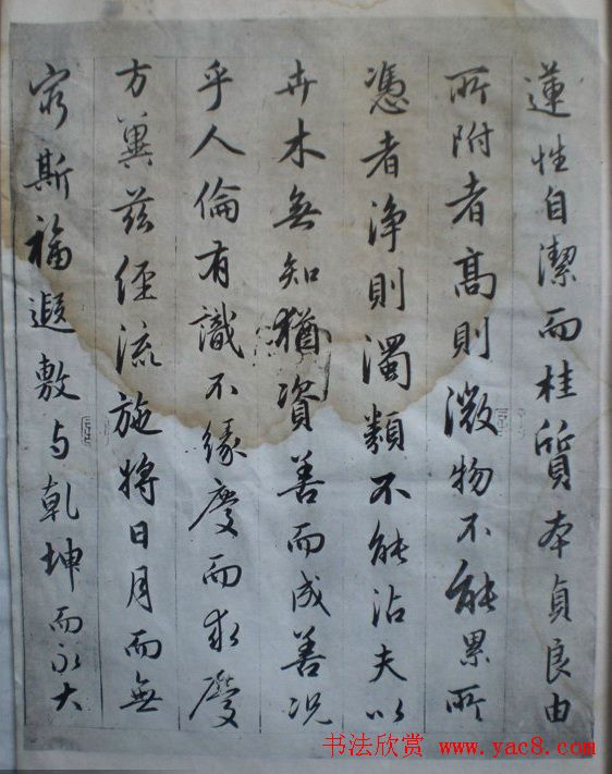 赵孟頫书法作品《临圣教序》