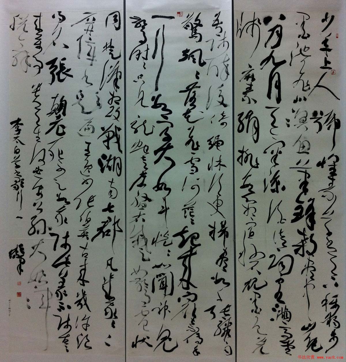 全国第三届青年书法篆刻展入展作品