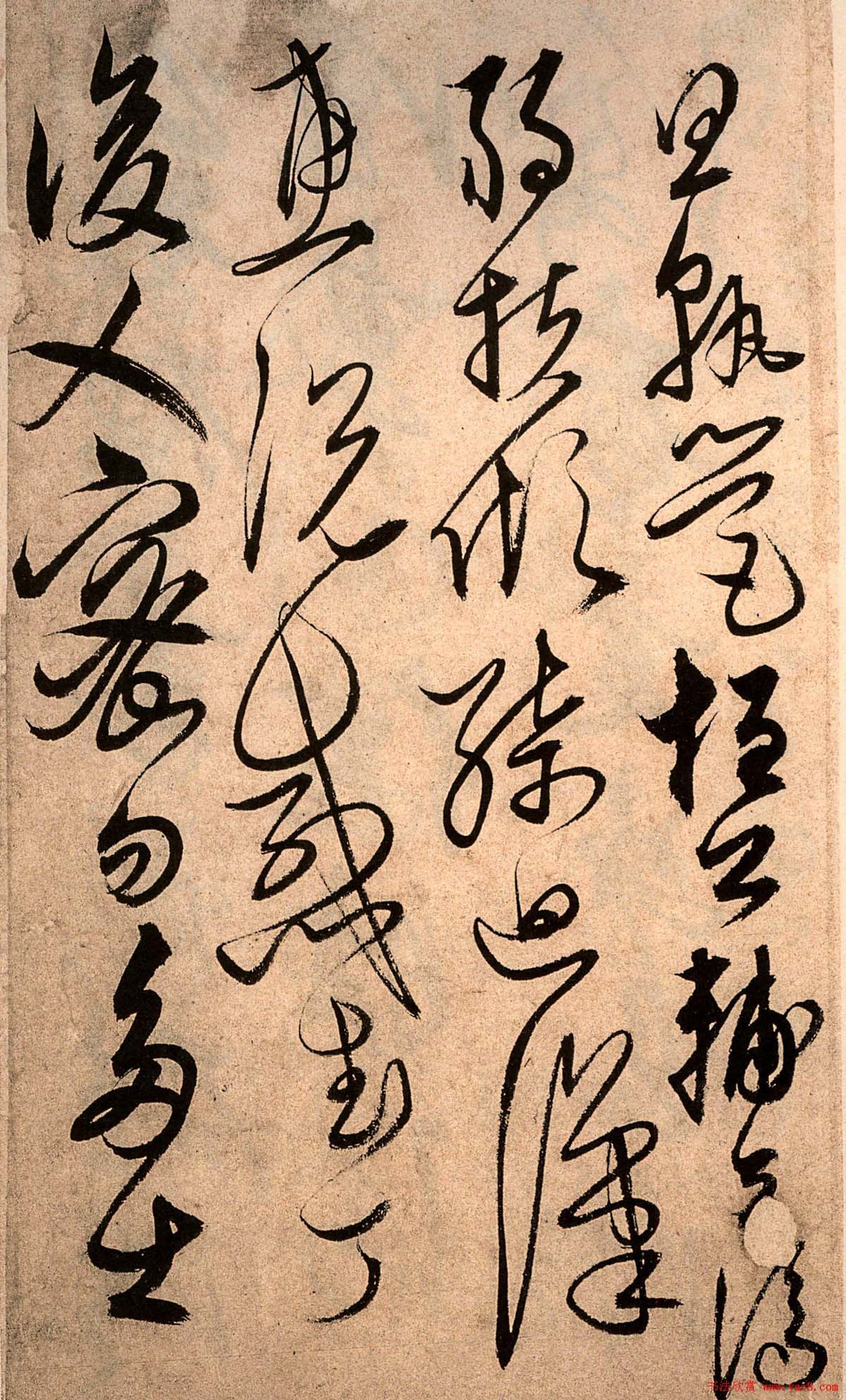 解缙草书欣赏《千字文》（大图）