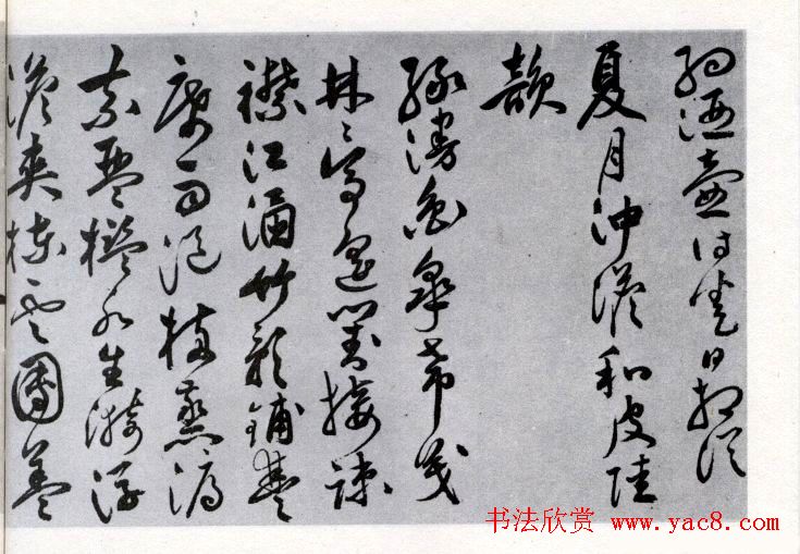 祝允明草书欣赏《闲居秋日诗卷》