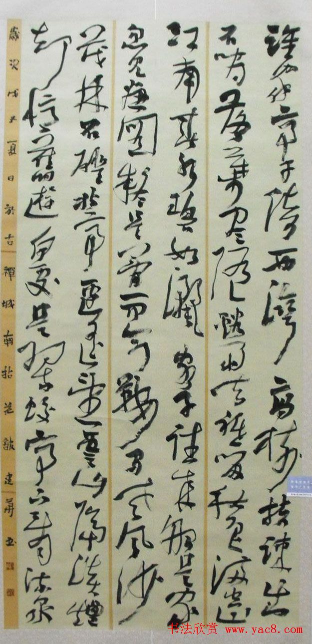 全国第二届草书展入展作品欣赏