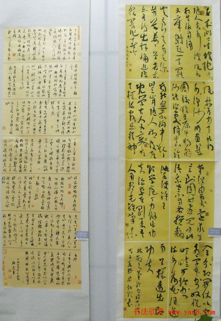 全国第二届草书展入展作品欣赏