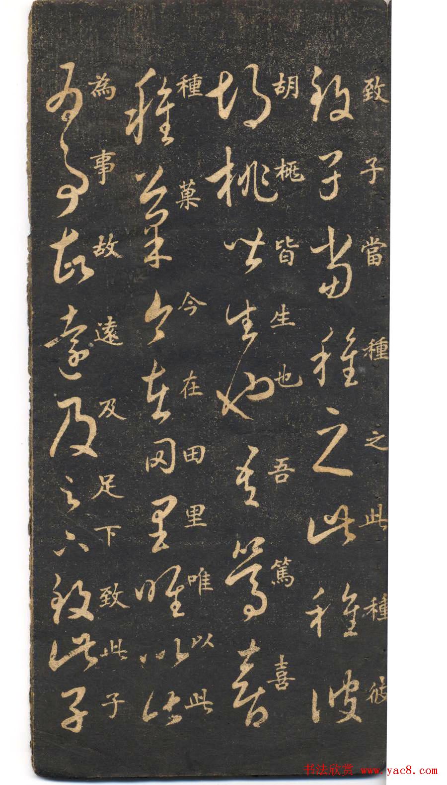 米芾草书字帖欣赏《十七帖》