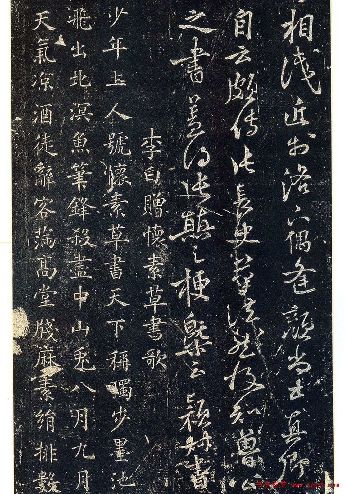 草书字帖下载《宋拓释怀素法帖》