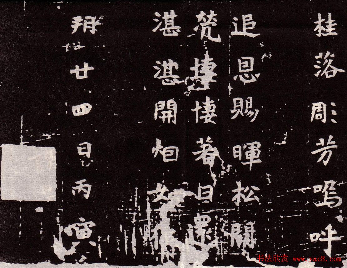 北魏碑刻《金城郡君无华墓志铭》 北魏碑刻《金城郡君无华墓志铭》