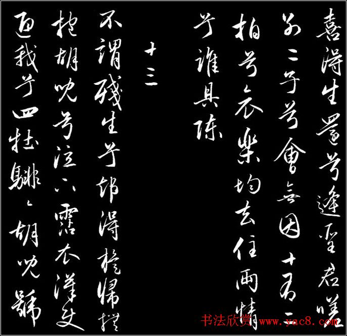 赵文敏行书真迹《胡笳十八拍》 赵文敏行书真迹《胡笳十八拍》