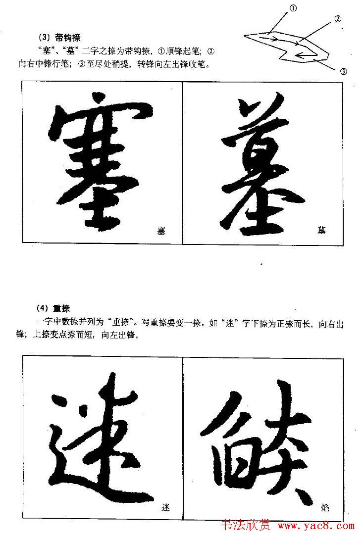 行书字帖下载《王羲之行书技法》