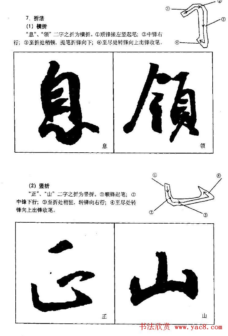 行书字帖下载《王羲之行书技法》